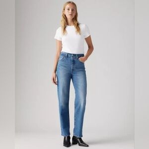 Levi's rib cage straight ankle jeans 29